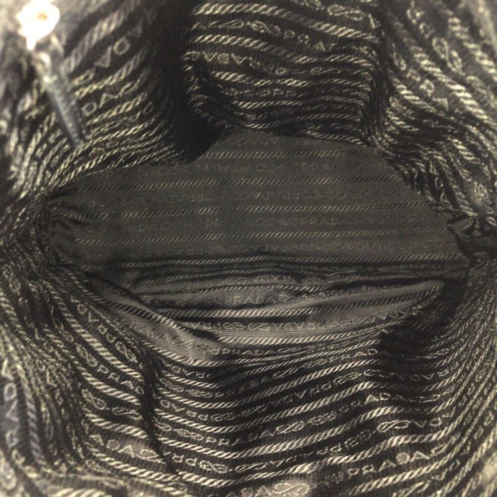 Prada Nylon Tessuto Triangle Logo Tote - Picture 9 of 10
